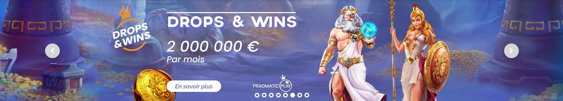 Drop and Wins GAMBLORIA CASINO