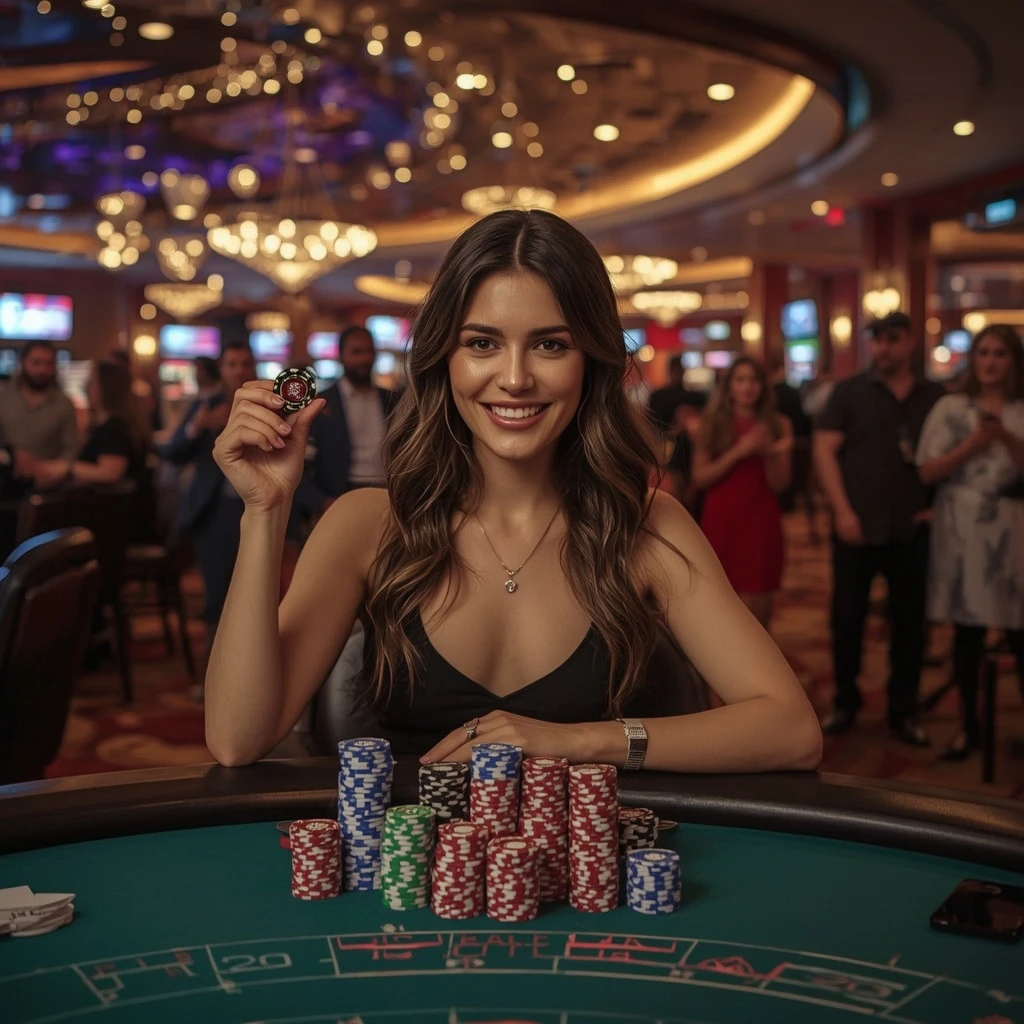 bonus dans les mains de l'homme au casino Gambloria Casino